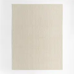 CRATE & BARREL - Alfombra Porto Ivory 183x274cm