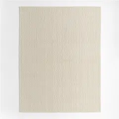 CRATE & BARREL - Alfombra Porto Ivory 183x274cm