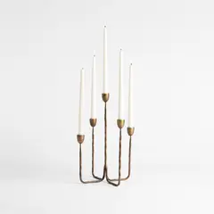 CRATE & BARREL - Candelabro Barteau 29x38cm