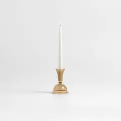 CRATE & BARREL - Porta Vela Faroe de Vidrio