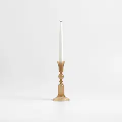 CRATE & BARREL - Porta Vela Faroe de Vidrio