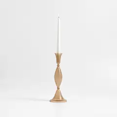 CRATE & BARREL - Porta Vela Faroe de Vidrio