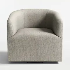 CRATE & BARREL - Sillón giratorio Carlyle