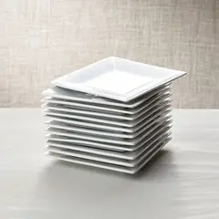 CRATE & BARREL - Juego de 12 Platos para aperitivos