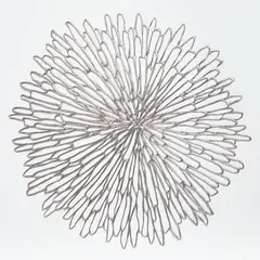 CRATE & BARREL - Individual De Vinilo Gunmetal Chilewich Bloom