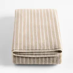 CRATE & BARREL - Toalla de Baño Pampas 100% Algodón Orgánico