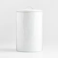 CRATE & BARREL - Canister Marin Blanco