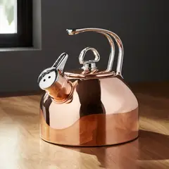 CRATE & BARREL - Tetera clásica de cobre
