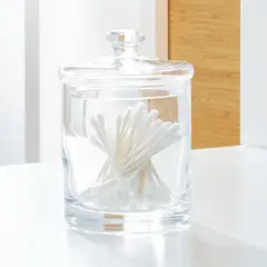 CRATE & BARREL - Frasco de Vidrio Pequeño