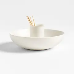 CRATE & BARREL - Fuente Mezze de Cerámica