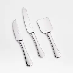 CRATE & BARREL - Set de 3 cuchillos de queso Caesna