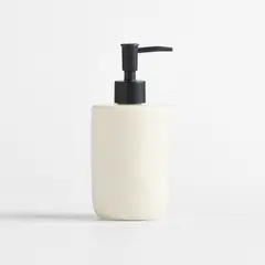 CRATE & BARREL - Dispensador De Jabón De Cerámica Blanc