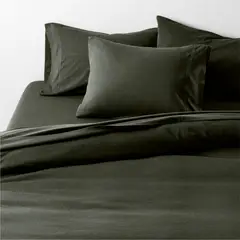 CRATE & BARREL - Funda de Duvet 100% Algodón Orgánico