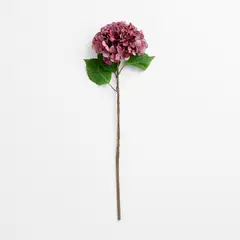 CRATE & BARREL - Rama Flor Hortensia Malva 78cm