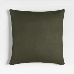 CRATE & BARREL - Funda Cojín Layering Verde 51x51cm
