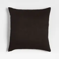 CRATE & BARREL - Funda Cojín Layering Negro 51x51cm