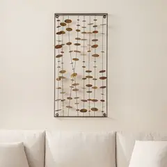 CRATE & BARREL - Arte para Pared de Metal Chimes