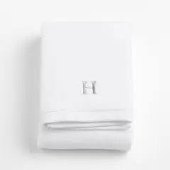 CRATE & BARREL - Toalla De Baño De Algodón Orgánico Luxe Plush 69x140cm
