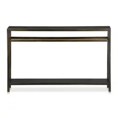 CRATE & BARREL - Consola Echelon Bronze de Hierro