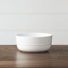 CRATE & BARREL - Bowl Hue Blanco
