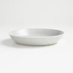 CRATE & BARREL - Bowl Bajo Hue Blanco