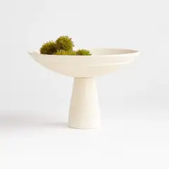 CRATE & BARREL - Bowl De Centro De Mesa Alto Plat Délicat Por Athena Calderone