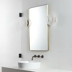 CRATE & BARREL - Espejo de Pared Edge 61x91cm