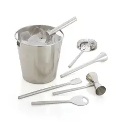 CRATE & BARREL - Juego de Utensilios para Bar