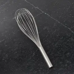 CRATE & BARREL - Batidor Globo de Mano de Acero Inoxidable