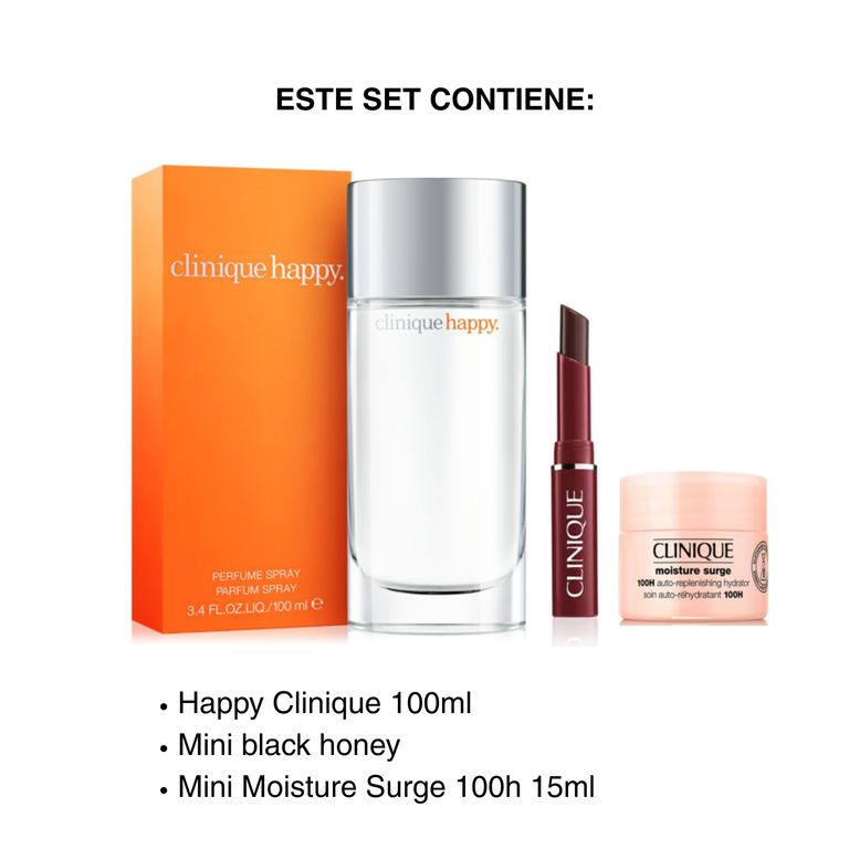 Set Happy: Happy + Mini Black Honey + Mini Moisture Surge