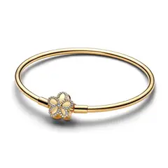 PANDORA - Brazalete Flor de Pave