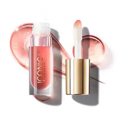 ICONIC LONDON - Lustre Lip Oil She's A Peach