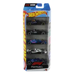 HOT WHEELS - Carros Pack X5 Surtido F1