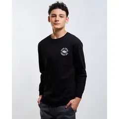 RIP CURL - Polo Niño Manga Larga Algodón