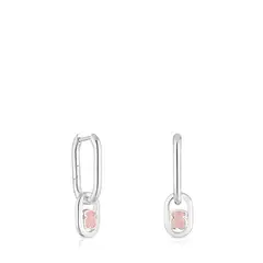 TOUS - Aretes De Plata 25Mm Oso Gema
