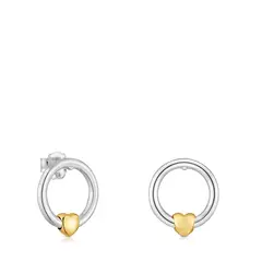 TOUS - Aretes Aro Flechazo Plata Bico
