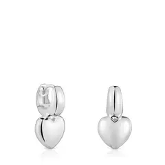 TOUS - Aretes De Plata 20Mm Corazon