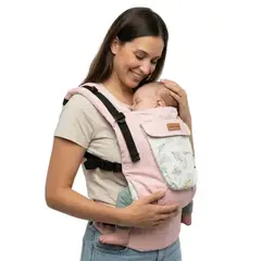 MATERNELLE - Canguro Ergonómico 4 en 1 Plomo Dinosaurio