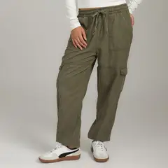 DOO AUSTRALIA - Pantalón Balloon Tiro Medio Mujer
