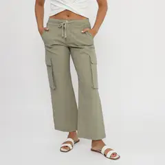 DOO AUSTRALIA - Pantalón Straight Tiro Medio Mujer