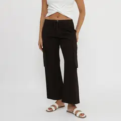 DOO AUSTRALIA - Pantalón Straight Tiro Medio Mujer