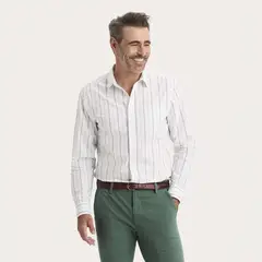 DOCKERS - Camisa 100% Algodón Hombre
