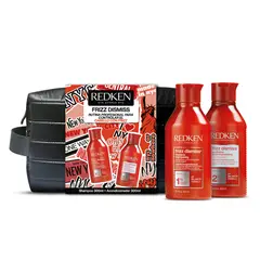 REDKEN - Pack Frizz Dismiss: Shampoo 300Ml + Acondicionador 300Ml Para Control Del Frizz