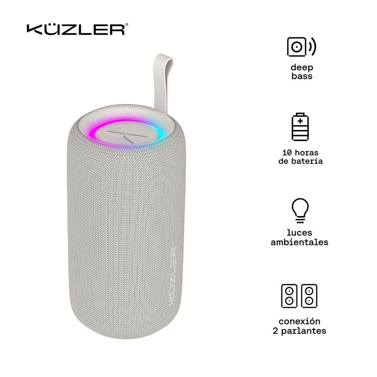 Parlante Bluetooth ECHOBOOM-MG 300W Gris