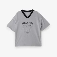 ELEVEN - Polo Niña Manga Corta Algodón Oversize Estrella