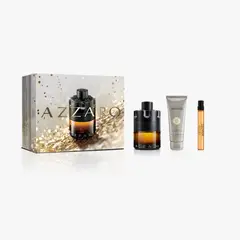 AZZARO - Set The Most Wanted Parfum 100 ml + hair & body 75 ml + miniatura 10 ml.
