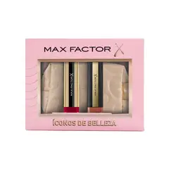MAX FACTOR - Pack Labial Colour Elixir Chili + Labial Colour Elixir Velvet Matte Caramel + neceser