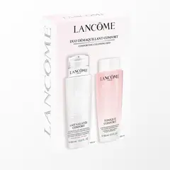 LANCOME - Set Confort Cleansers: Lait Galatee 400ml + Tonique Confort 400ml