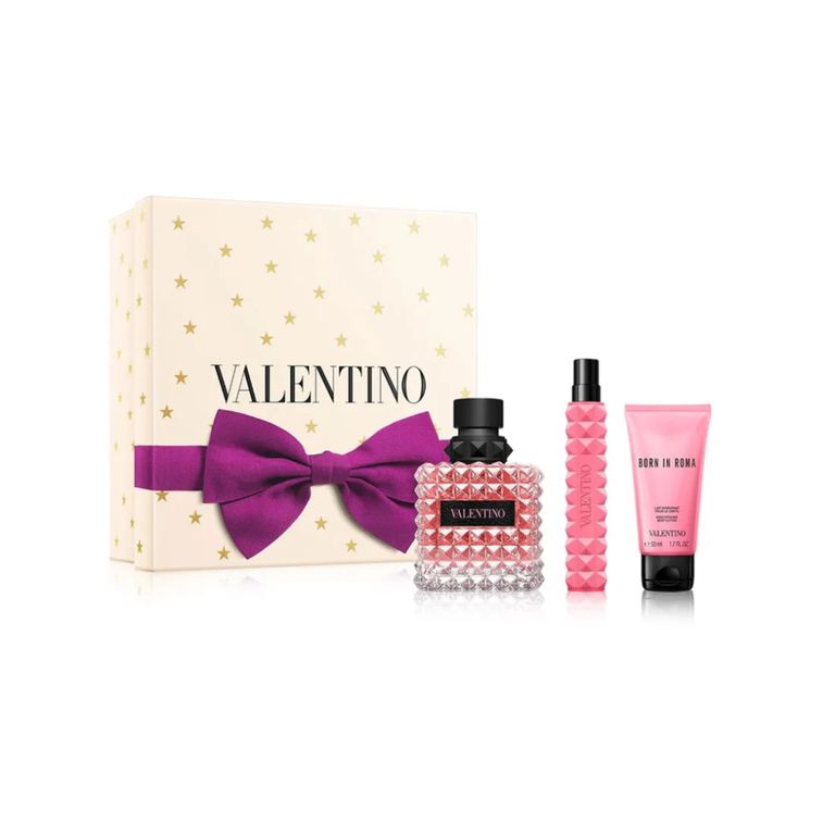 Estuche Born In Roma Donna Eau de Parfum 100 ml + 10 ml + Body Lotion 50 ml