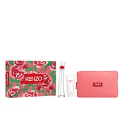 KENZO - Set Flower by Eau de Parfum 50 Ml + Body Milk 75 Ml + Pouch